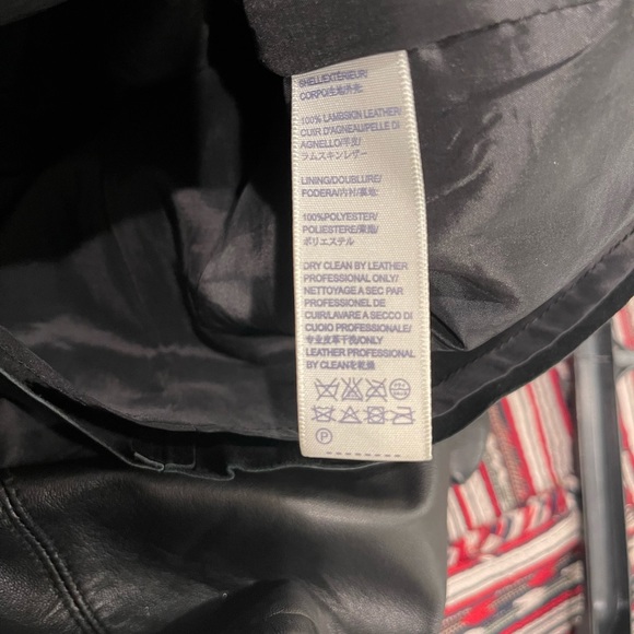 Rebecca Minkoff Black Leather Mini Skirt size 6 - Picture 3 of 4